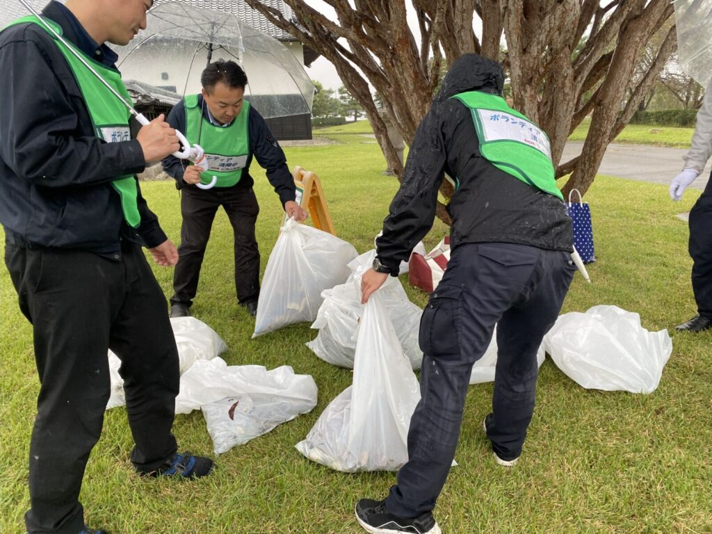 株式会社郡山塗装 白河市 小峰城公園 ボランティア活動 プロタイムズ白河店